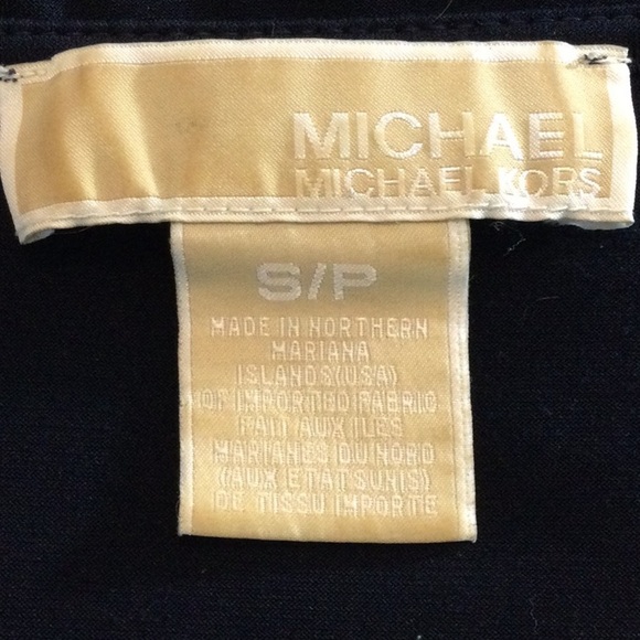 Michael Kors Drape Neck Cap Sleeve Top Sz S - Picture 5 of 10